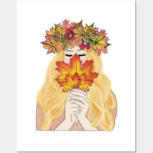 Autumn Queen Posters and Art